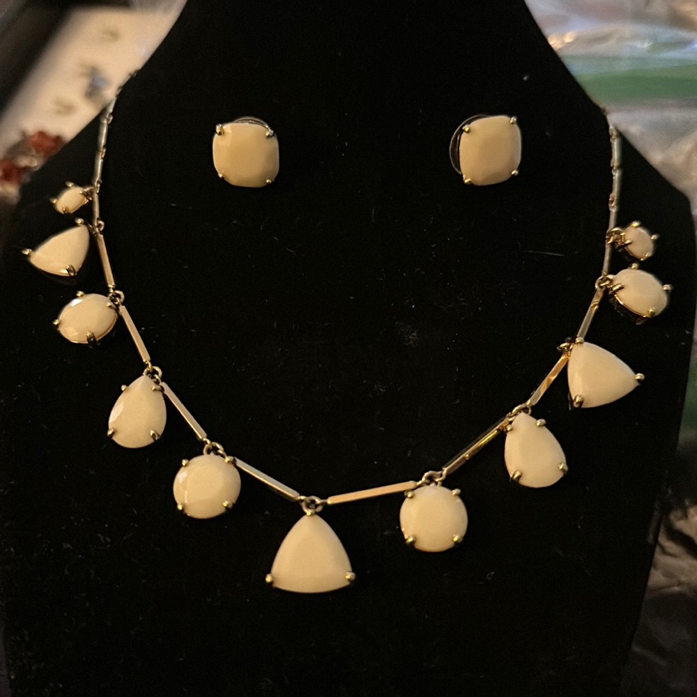 Kate Spade Necklace and Earrings Set